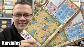 Arche Nova Erweiterung bzw. Zoo Map / Karte (Feuerland) - Kurzinfos