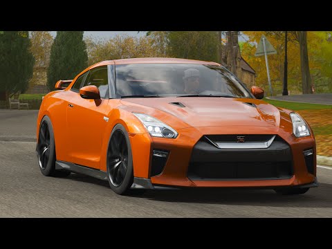 1100BHP Nissan GT-R R35 - Forza Horizon 4 | Logitech g29 gameplay