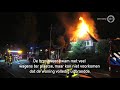 Brand verwoest grote villa in Hummelo