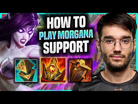 LEARN HOW TO PLAY MORGANA SUPPORT LIKE A PRO! - FNC Hylissang Plays Morgana Support vs Bard! |