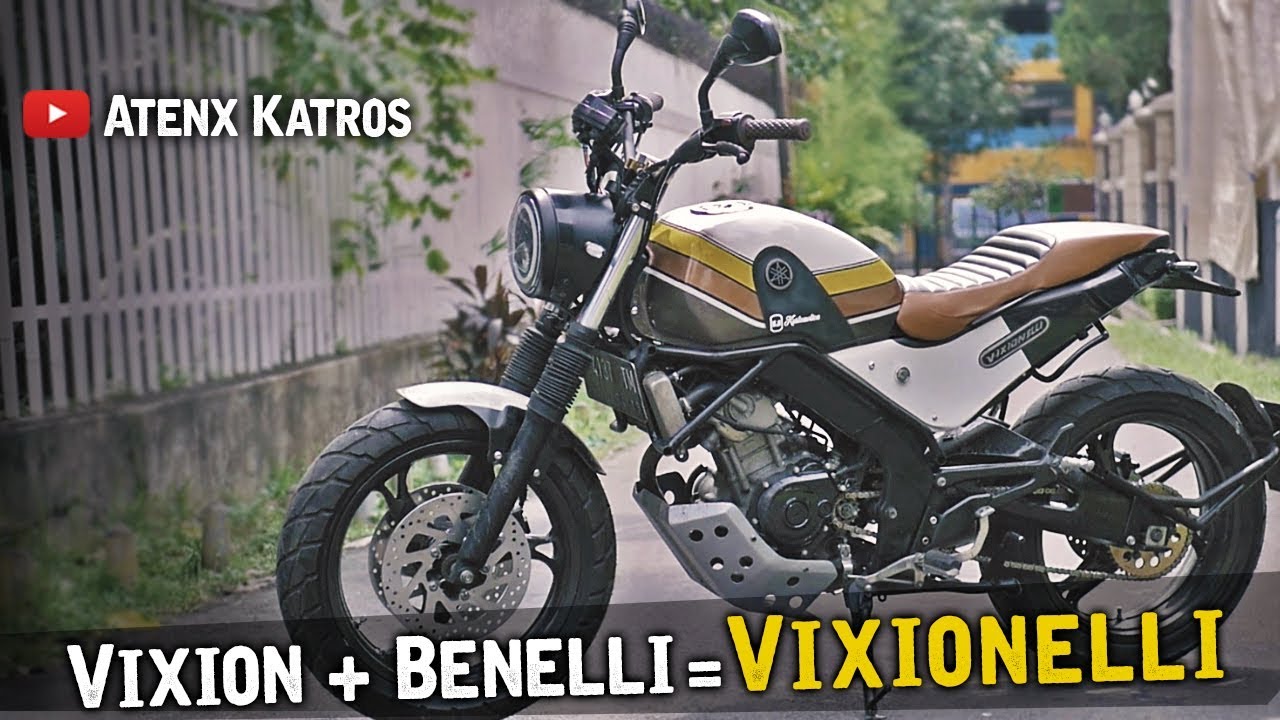 Modifikasi Vixion Leonchino Garage Vlog Atenx Katros
