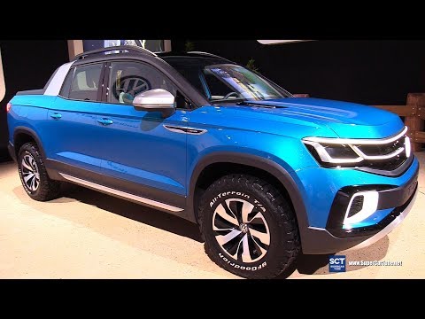 Volkswagen Tarok Pickup Concept - Exterior and Interior Walkaround - Debut 2019 New York Auto Show