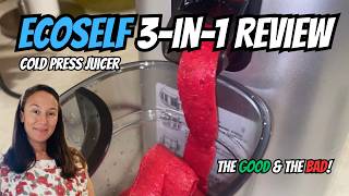 Is the Ecoself Cold Press Juicer With 3 Filters Worth Buying? I Share The Good AND The Bad