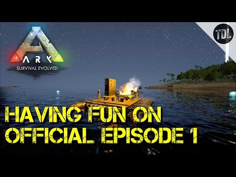 Running Around to Tribe Up! Ark Official PVP Ep 1