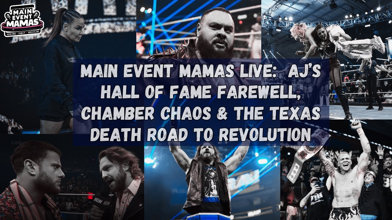 VINCE BUYING WWE BACK?! AJ Styles Hall of Fame Shock & AEW Texas Death Match WAR! 🎙️ Live