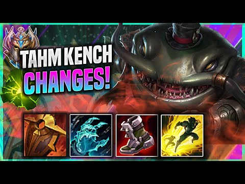 KOREAN CHALLENGER PLAYS TAHM KENCH WITH NEW CHANGES! - Challenger Plays Tahm Kench SUPPORT vs Rakan!