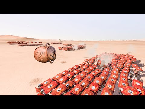 BALLISTA WITH SNAKE SHELLS vs ROMAN LEGION | Total War ROME II