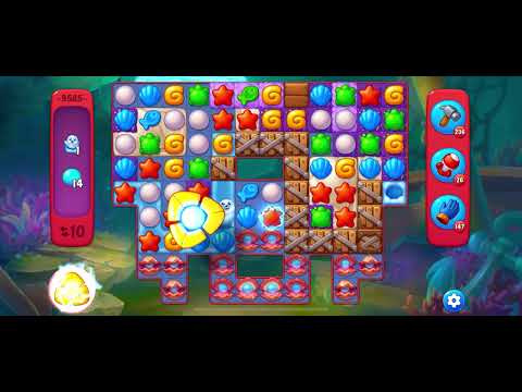 Fishdom Hard level 9585 no boosters フィッシュダム ハード