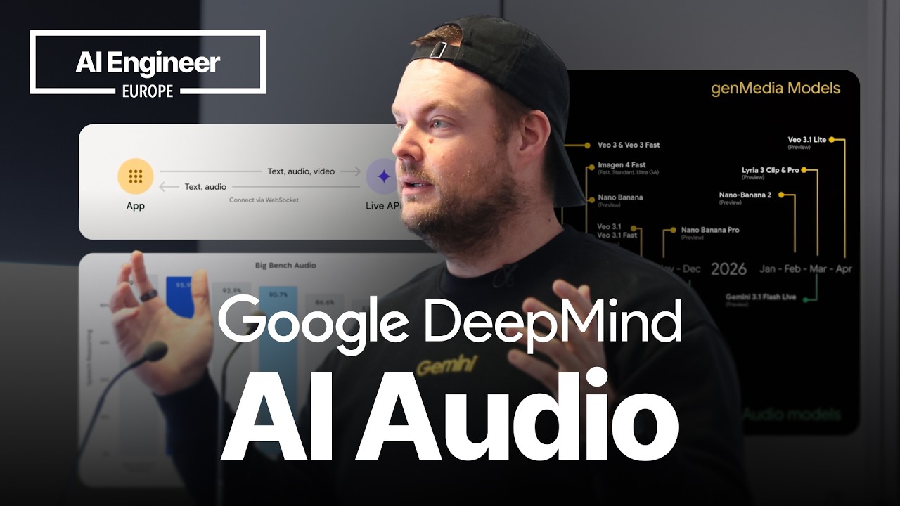 Gemini's Audio Stack: From Transcription to Music Generation - AI Engineer