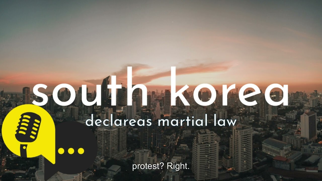 South Korea president declares emergency martial law, sending shockwaves across country #southkorea