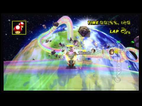 Mario Kart Wii Time Trial: Rainbow Road (2'35"023) (1080p 60 fps)
