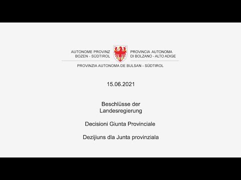 Beschlüsse der Landesregierung - 15.06.2021