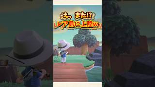 【あつ森】まさかの再登場！？レアなサメ島で夏は大量ベル稼ぎ！【あつまれどうぶつの森】#shorts #あつ森