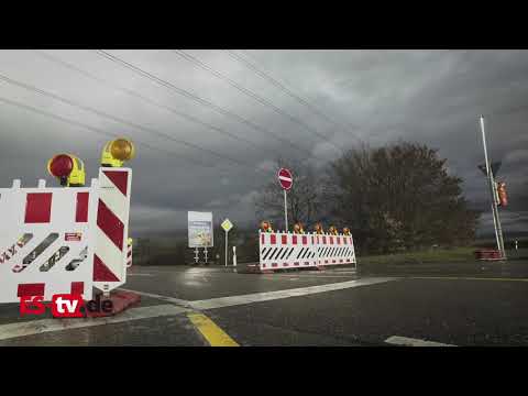 Körschtalviadukt noch immer gesperrt