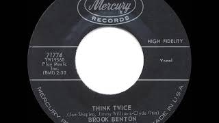 1961 HITS ARCHIVE: Think Twice - Brook Benton