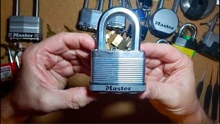 [41] Master Lock M15 Padlock Picked Open