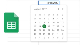 Google Sheets - Add a Pop-Up Calendar Date Picker