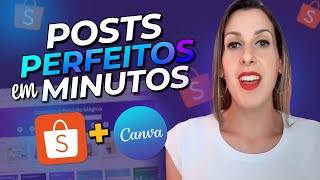 Como Criar POSTS ATRATIVOS para o seu Perfil de ACHADINHOS em Menos de 5 MINUTOS!