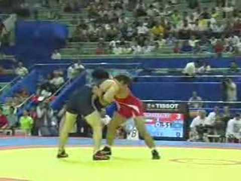 Asgharbazrei IRI v Sapiyev KAZ 2006 Senior Worlds