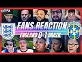 ENGLAND FANS REACTION TO ENGLAND 0-1 BRAZIL | INTERNATIONAL FRIENDLY