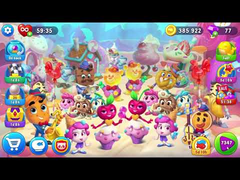 Fishdom 7347 Super Hard Level - 18 moves - NO BooSTERS