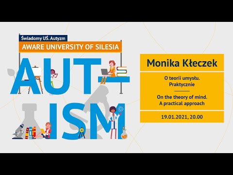 Świadomy UŚ. Autyzm – webinar Moniki Kłeczek pt. „O teorii umysłu. Praktycznie.”