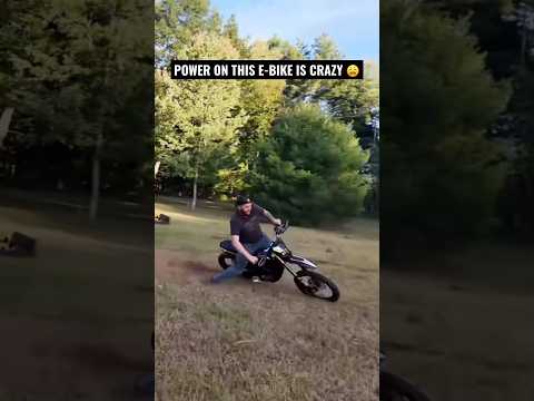 The Power On This E-Bike Is Crazy 😦 #nationwidebikelife #ebikes #bikers #testrider