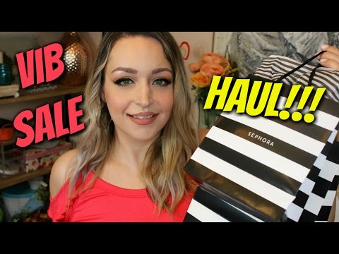 Sephora VIB Sale Haul! Spring 2017 | DreaCN Video