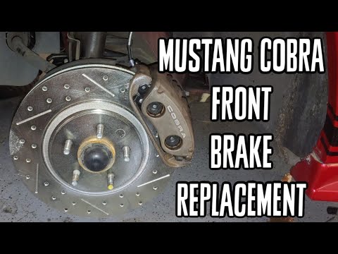 Mustang COBRA Front Brake Replacement