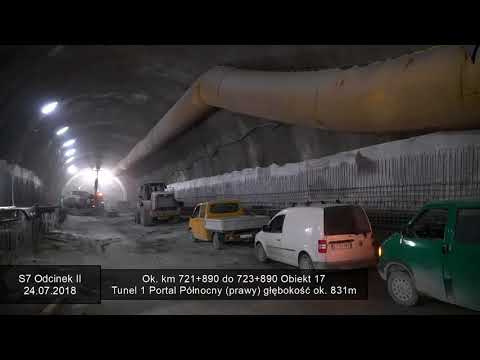 S7 2018-07-24 Odcinek 2 część 2 Tunel