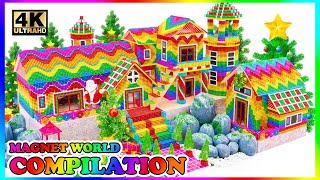 Satisfying Video | Build Mountain Villa And Make GREAT Rainbow Watermill