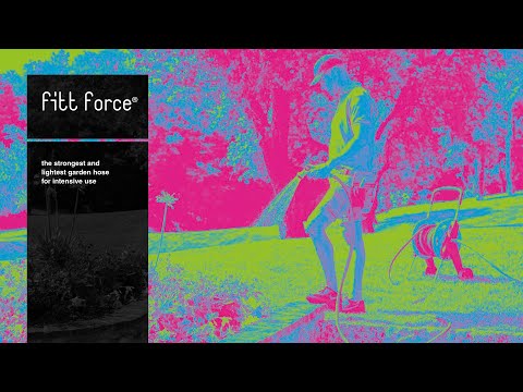 FITT Force - The strongest and lightest garden hose for intensive use