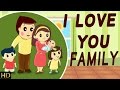I Love You - Family (HD) - Nursery Rhymes | Popular Kids Songs  | Shemaroo Kids