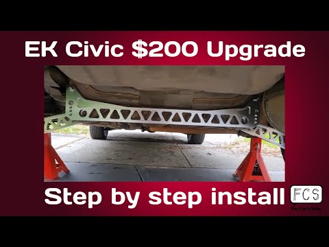 UPGRADE - EK Civic Rear Subframe and Lower Control Arm (LCA) Install