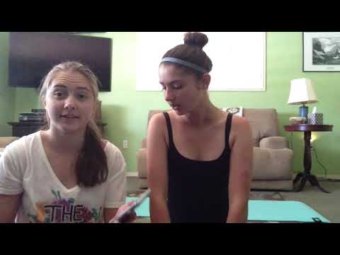 The Yoga challenge w my best friend P#103