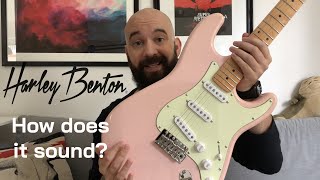 Video thumbnail for Harley Benton ST-62CC MN Shell Pink by Martin Widén