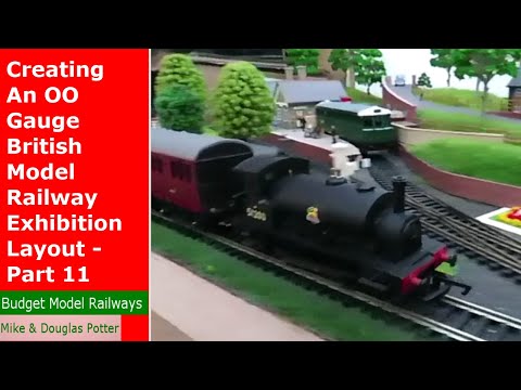 Creating An OO Gauge British Model Railway Exhibition Layout - Part 11 - Running Steam Locomotives