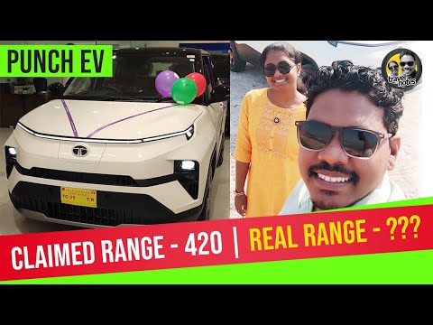 Range Test Of Our New Tata Punch EV | Adventure LR