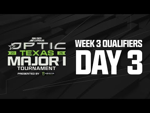 Call of Duty League Major I Qualifiers | Week 3 Day 3