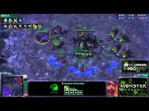 Monster Energy Pro Tips: EG.IdrA Explains Using Baneling Drops/Roaches ZvP