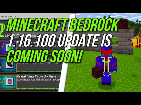 Catmanjoe - Minecraft Bedrock 1.16.100 Update Is Coming! ✅ - 130+ Bug Fixes - New Big Features! - (Bedrock News)