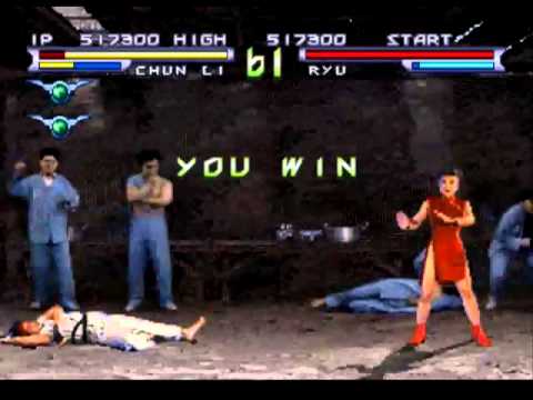 street fighter 2 the movie playstation