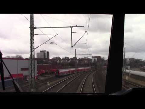 Führerstandsmitfahrt Einfahrt Kiel Hauptbahnhof + BW Kiel