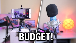 How to Make YouTube Videos on $100 Budget! | BEST Budget YouTube Equipment 2017!