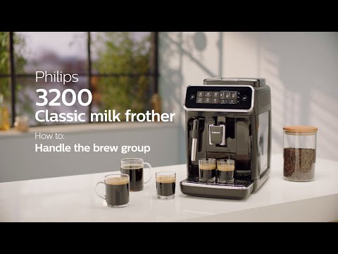 Philips Series 3200 EP3221/40 Automatic Coffee Machine - How to Handle the Brew group