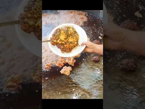 Chapli kabab: street food royalty #afghanistan #shorts
