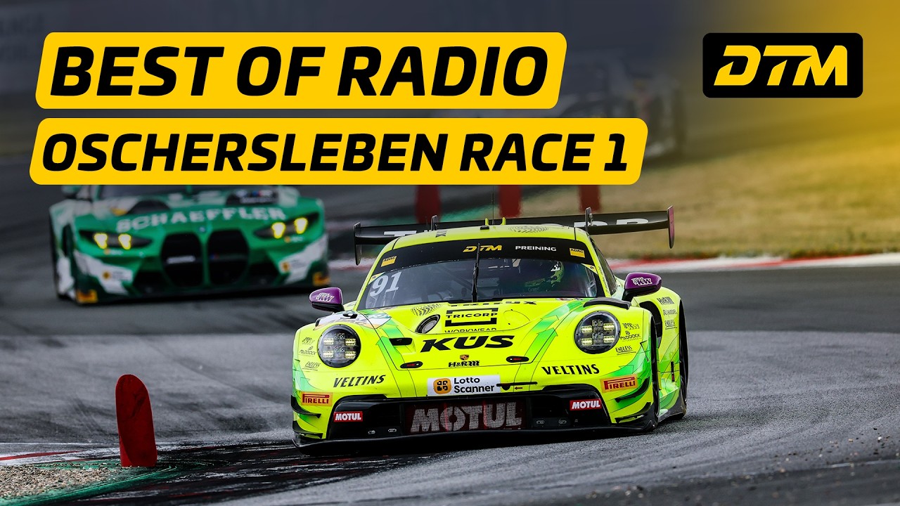 DTM Oschersleben 2026: Best of Team Radio | Race 1 🎙️