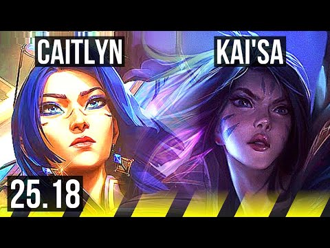 CAITLYN & Alistar vs KAI'SA & Neeko (ADC) | EUW Master | 25.18