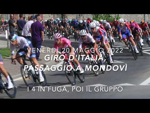 Mondovì, Giro d'Italia 2022 passaggio in corso Statuto