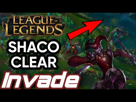 HOW TO JUNGLE CLEAR WITH SHACO
